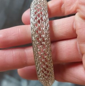 Silver bangle